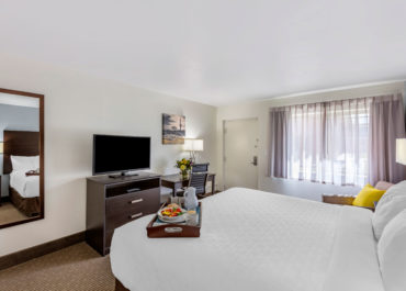 Our spacious guest rooms and suites provide comfortable bedding
